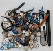 Large quantity of Men's and Ladies Watches Mostly Modern Battery Quartz examples all unchecked