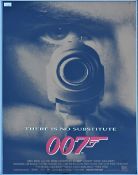 2007 James Bond 007 There is No substitute Film Poster - comes framed in metal frame size 70cm x
