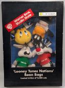 Looney Tunes Nations Bean Bags Solf Toys Warner Bros Collectables limited edition of 5000,