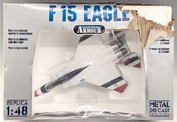 Metal Diecast Collection Armour Collection - Boxed 1/48 scale Military Aircraft F 15 Eagle 98097 -