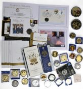 Royal Family Coins and Medallions to include mostly William and Kate medallions together with