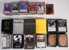 Collector Trade Cards: Large selection Magic Gathering together with Yu Gi Oh cards (box)