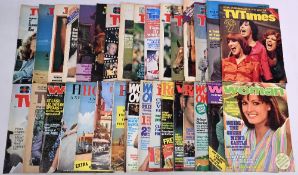 c1960-1980 Collection of Vintage Magazines, to incl Woman, Woman's Own, TV Times, Radio Times - a