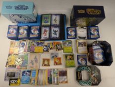 Pokémon Card & Sticker Collection, mostly from 2024 but does include 1998 stickers, plastic tokens