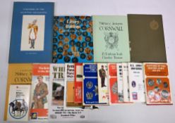 Military Reference Books featuring Uniforms of Scottish Regiments, Insignia of Cornwall, Livery