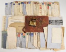 WW2 Royal Air Force Letters from Flight Lt George Henry Burton RAF Station Wattisham Ipswich