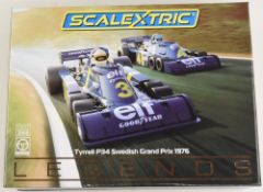 Scalextric C4084A Tyrrell P34 Swedish Grand Prix 1976 Legends. This limited-edition Collector's Twin