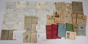 Selection of Military Documents and Paperwork to include Black Watch leaflet, WW2 Commonwealth