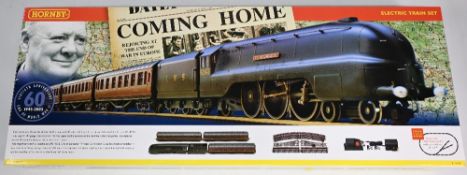 Hornby 'Coming Home 60th Anniversary Set WW II 1945-2005' Electric Train Set boxed unused comes in