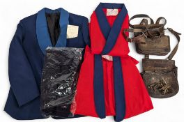 Old British Rail Uniform: to include Railtrack high viz jackets waist coats, three intercity