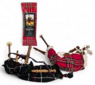 2x Junior Playable Bagpipes, a boxed set and a loose set - perfect gift for the grandchildren!