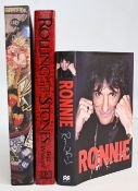 Rolling With the Stones (Hardcover, 2002) Signed by Bill Wyman 1st Edition with Slip Case together
