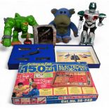 Selection of Toys to include large plastic Robot, Land Speed Legends by Lledo limited 1497/1800,