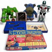 Selection of Toys to include large plastic Robot, Land Speed Legends by Lledo limited 1497/1800,