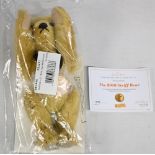 Danbury Mint 2010 Steiff Bear Handmade Mohair bear limited edition No 0751 comes with certificate