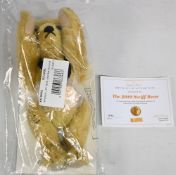 Danbury Mint 2010 Steiff Bear Handmade Mohair bear limited edition No 0751 comes with certificate
