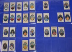 Taddy & Co Famous Jockeys with frame and without cigarette cards part sets 14 with, 13 without