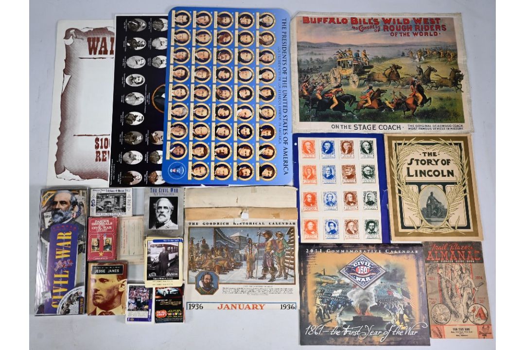 Americana Collection Presidents of the United States of America table mat 1789 - 2009, Buffalo - Image 1 of 2
