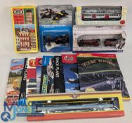 Scalextric and Train Model, a mixed lot to include Scalextric start a racing car G force racing,