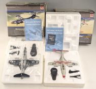 2x HM Hobby Master Diecast Aircraft 1/48 Scale Ltd Ed Models, Grummam F9F-2 Panter, HA7203 and