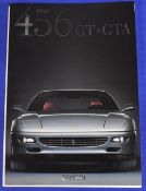 Ferrari 456 GT+GTA - full colour brochure 1997 - Ita/Ger/Fra/Eng Text with outer white cover