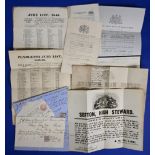 Victorian Court Notices On behalf of HM Queen Victoria Hundred or Wapentake of Salford Jury List
