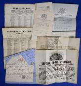 Victorian Court Notices On behalf of HM Queen Victoria Hundred or Wapentake of Salford Jury List