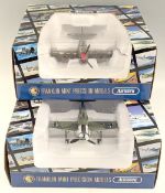 Franklin Mint Armour Collection - Boxed 1/48 scale Military Aircraft Warhawk Texhill B11 B628,