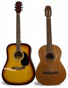 2x Acoustic Guitars, a Rio full size and a full-size Spanish BM Espana (well used)