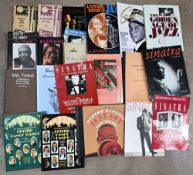 Frank Sinatra and Jazz Related Books to include Duke Ellington, Gordon Jenkins, Sammy Price, Mel