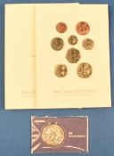 2023 The Royal Mint King Charles III Definitive Set, Containing Salmon 50p with Privy Mark, Bees £