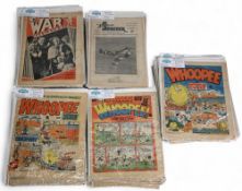 WW2 British Publication Large collection of wartime military The War Illustrated magazine all