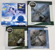 Oxford Aviation Series 1:72 scale Focke Wolf FW190A, Grumman TBF/M Avenger together with 1:72