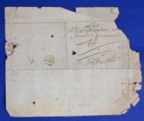 1688 Bishops Marked Letter. They were introduced in 1661 by the Postmaster General Henry Bishop (