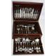 Arthur Price Canteen of Cutlery Full 8 person setting, housed in a velvet lined wooden box having - Image 1 of 2