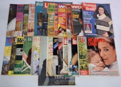 c1950-1980 Collection of Vintage Magazines, titles of Woman, Woman's Own, Woman's Realm, and