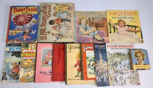 Selection of Children's Books to include Rupert, Shirley Temple Now I am Eight & Through the Day,