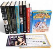 Selection of TV & Film Signed Books to include Brung Up Proper Jason Manford, Frank Bruno, Sir Henry