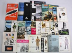 German Military Books featuring The Zepplin in Combat, LZ 129 Hindenburg, Hitler's experimental