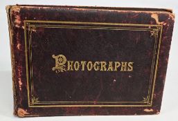 1880s Photograph Album 22 photographs by George Washington Wilson of Derbyshire & Nottinghamshire