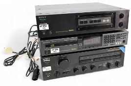Hi Fi Equipment Sony TA-F444ES II Integrated Stereo Amplifier together with Sony DAS 702es is