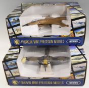 Franklin Mint Armour Collection - boxed 1/48 Scale Military Aircraft B11 E088 F16 Falcon USAF and
