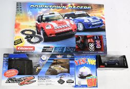 Mix Toy Collection Carrera 1:43 scale Downtown Racers, Silverlit Picooz Remote Helicopter, Yes /