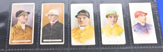 Lambert & Butler Jockeys Cigarette Cards issued in 1902 set contains 5 standard size cards 3with