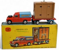 Corgi Gift Set 19 Chipperfields Land Rover with Elephant Trailer. In Original Box