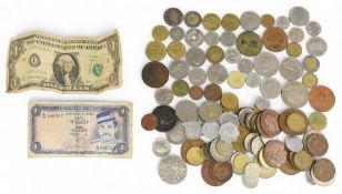 Selection of Foreign Coins various countries mostly Commonwealth