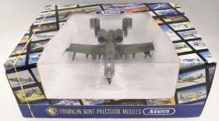 Franklin Mint Armour Collection - boxed 1/48 Scale Military Aircraft B11 B919 A 10 Warthog