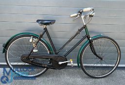 Vintage 1950s Sunbeam / Raleigh Ladies Bicycle 3 speed Sturmey Archer Brooks saddle, side pull