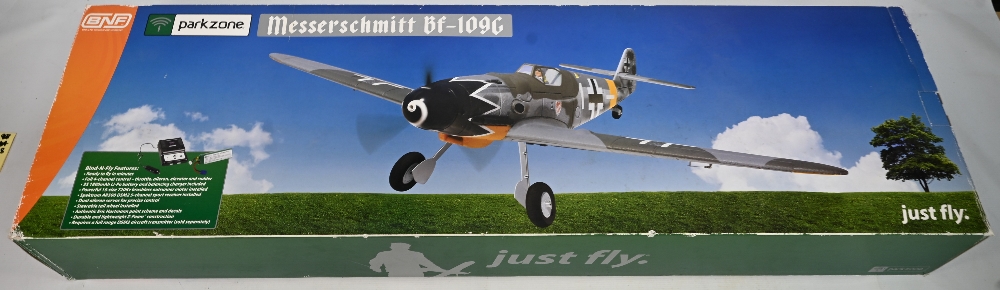 Parkzone Messerschmitt Bf-109G, the kit is amazing in the sense that assembly is child's play! In