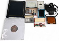 Selection of Collectables to consist of Ronson Lighters, Photo frame with Matt Busby, Wilf McGuiness
